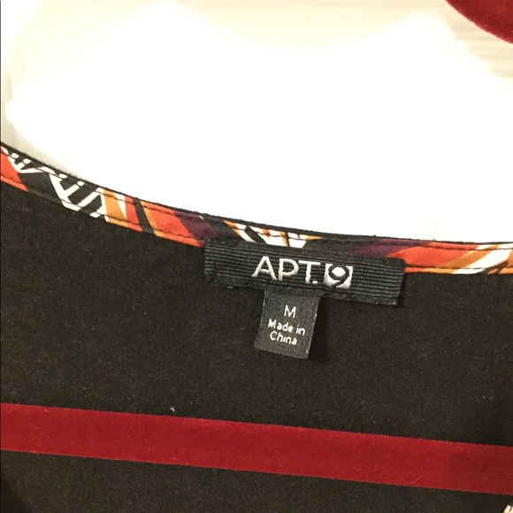 Apt 9 Satin Geometric Tank - Picture 3 of 4